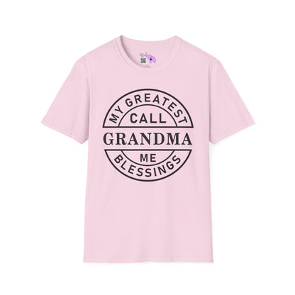 My Greatest Blessings Call Me Grandma Adult T-shirt