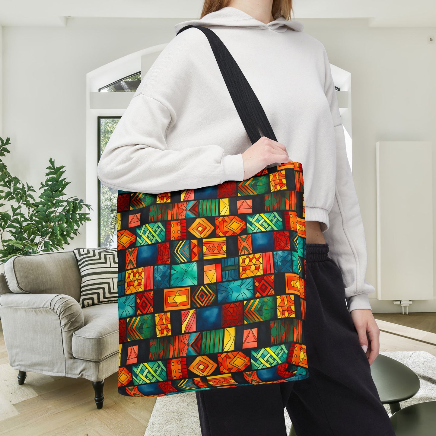 Imani Flow Canvas Tote Bag