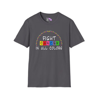 Fight Cancer in All Colors 11 Adult T-shirt