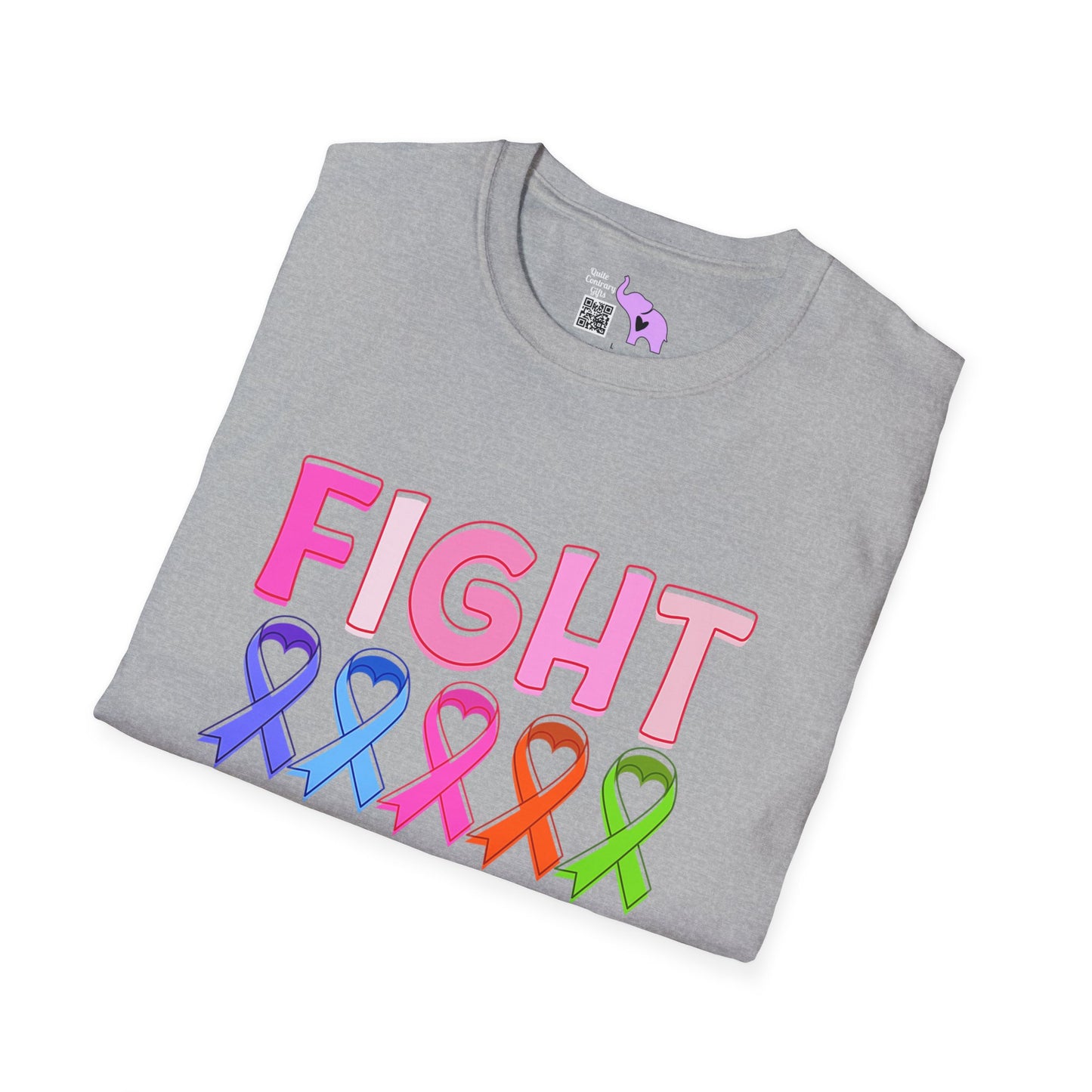 Fight Cancer in All Colors 6 T-shirt