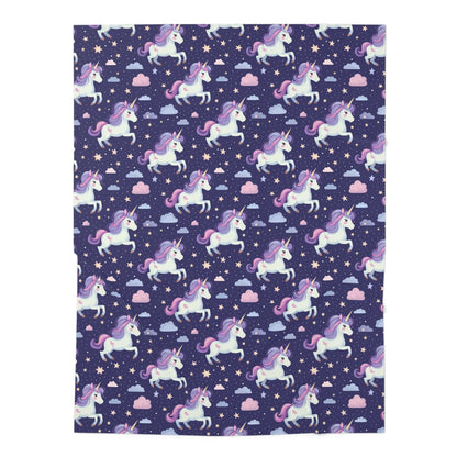 Starlight Unicorn Parade Baby Swaddle Blanket