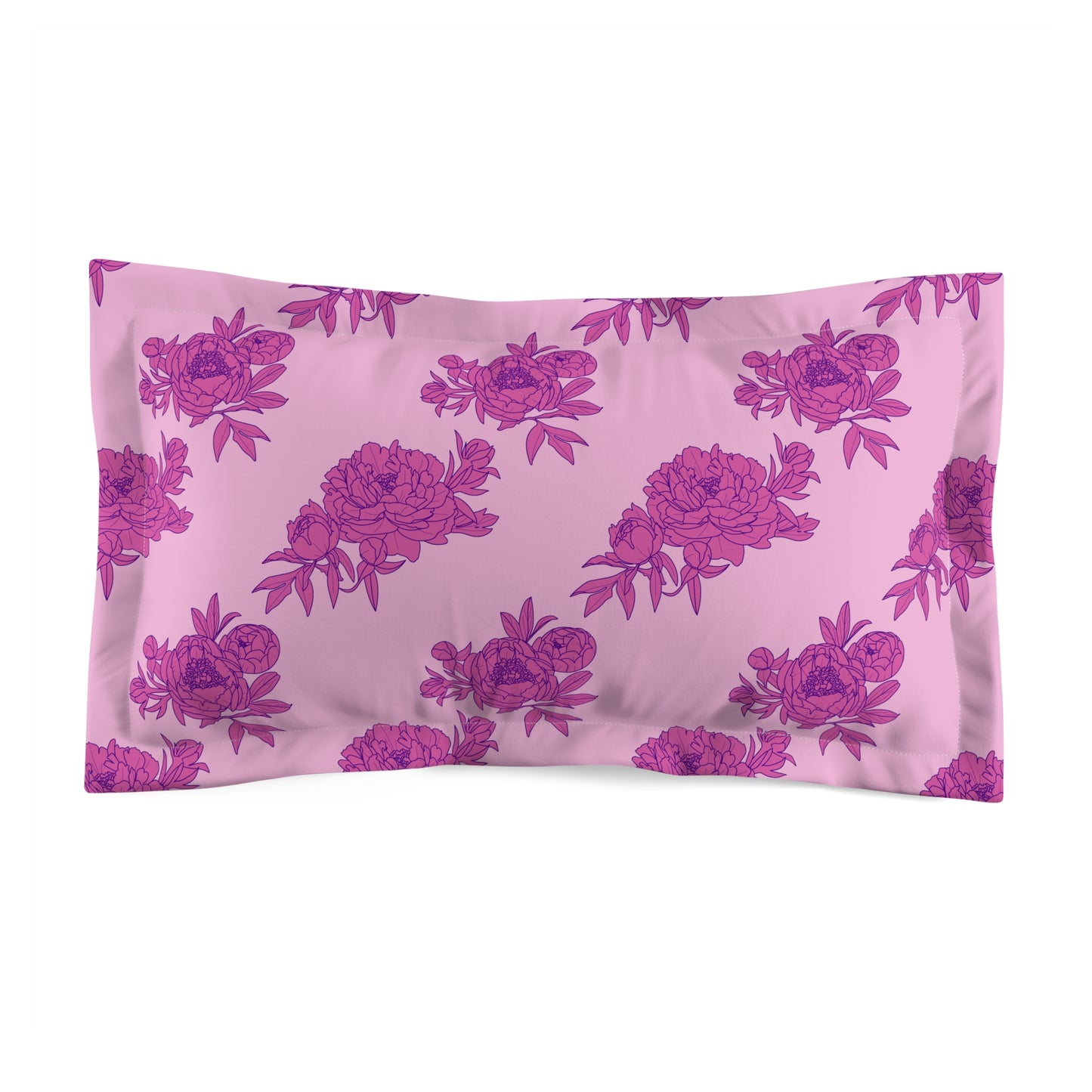 Bubblegum Bloom Peonies Basic Bedding Set
