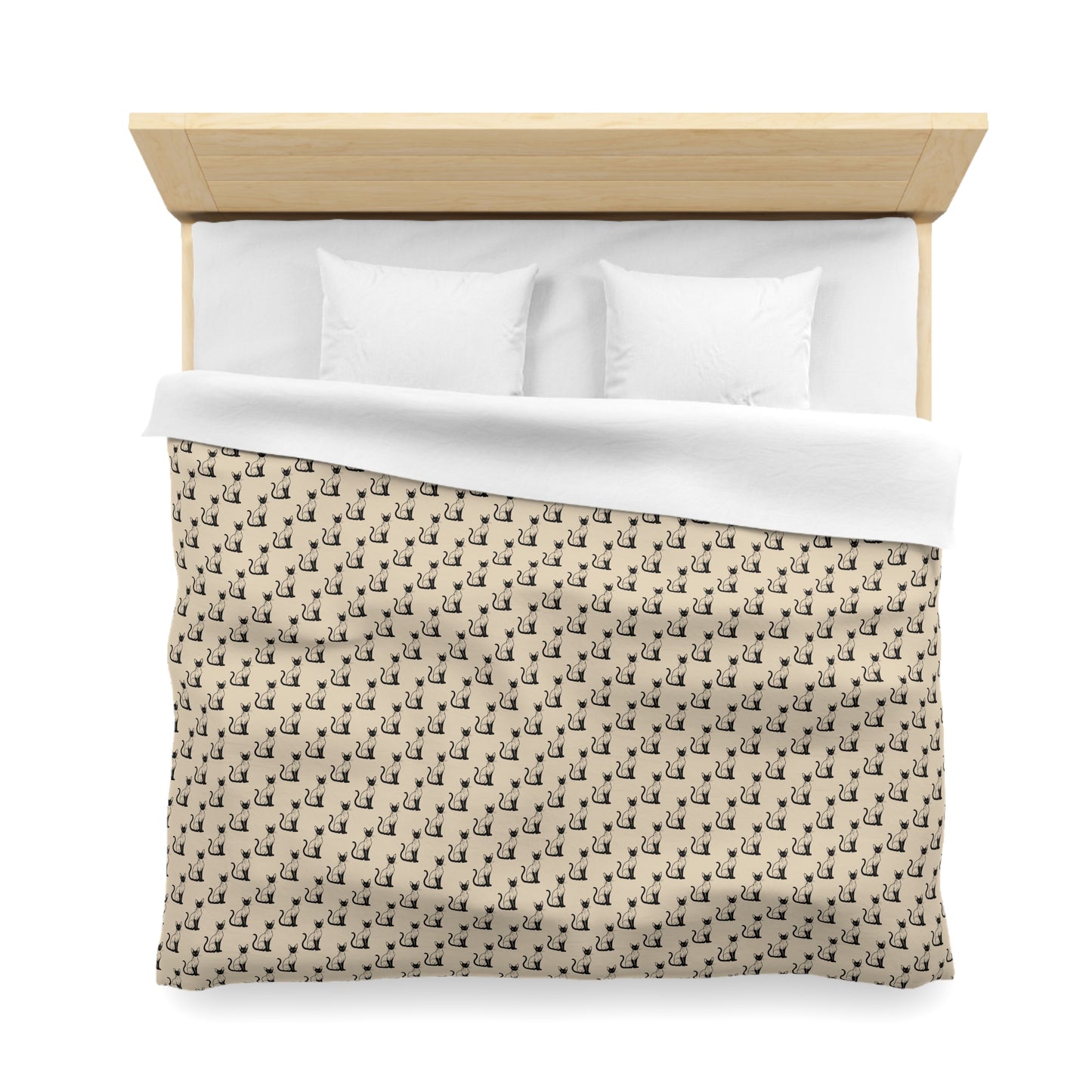 Siamese Charm – Sandy Dune Microfiber Duvet Cover