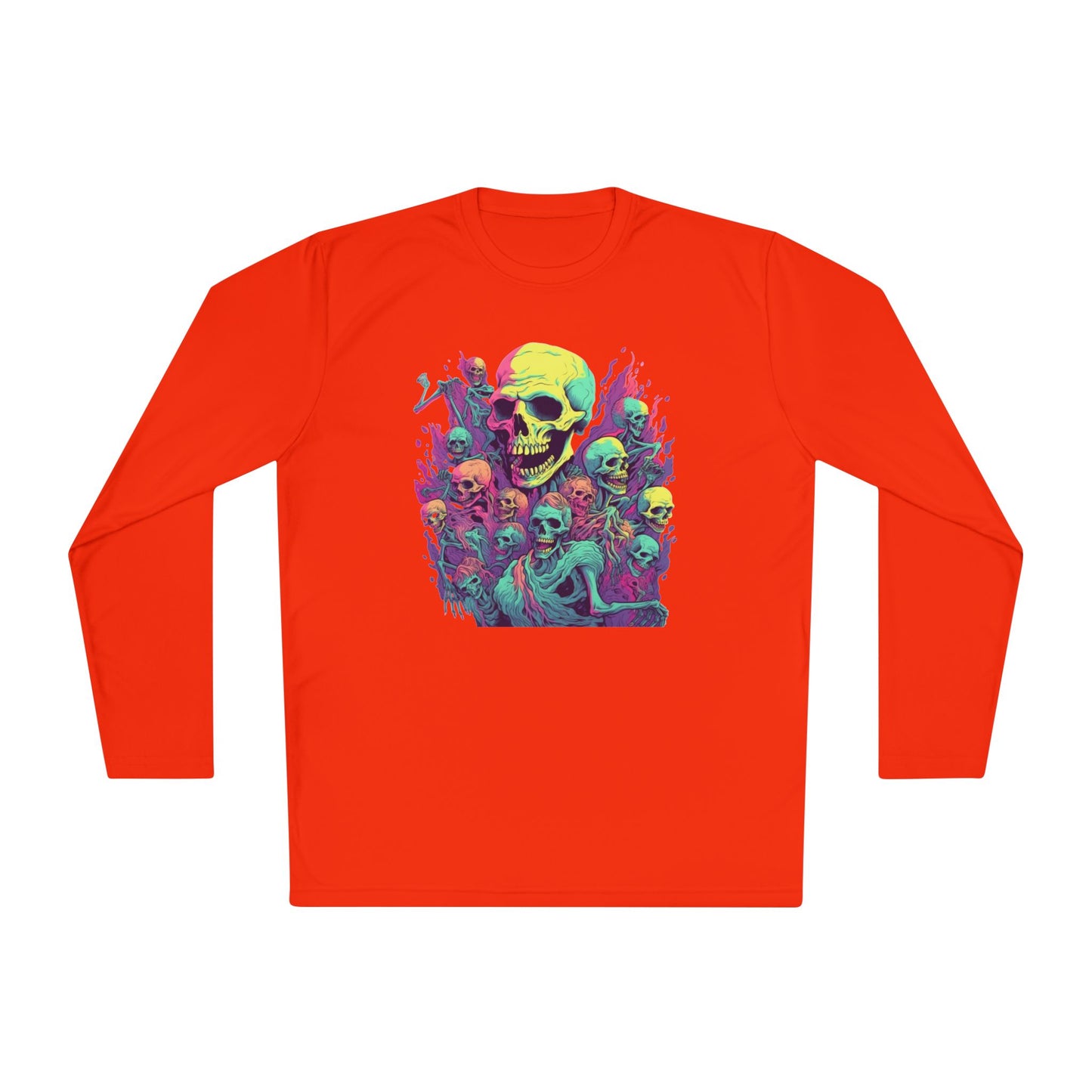 Skeleton Gathering Adult Long Sleeve Tee