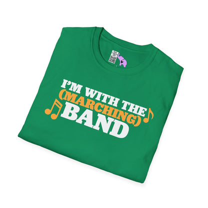 I'm With The (Marching) Band Adult T-shirt