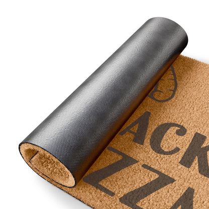 Come Back With Pizza Coconut Fiber Doormat