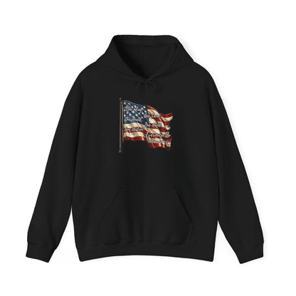 One Flag One Land One Nation Evermore Heavy Blend™ Hooded Sweatshirt