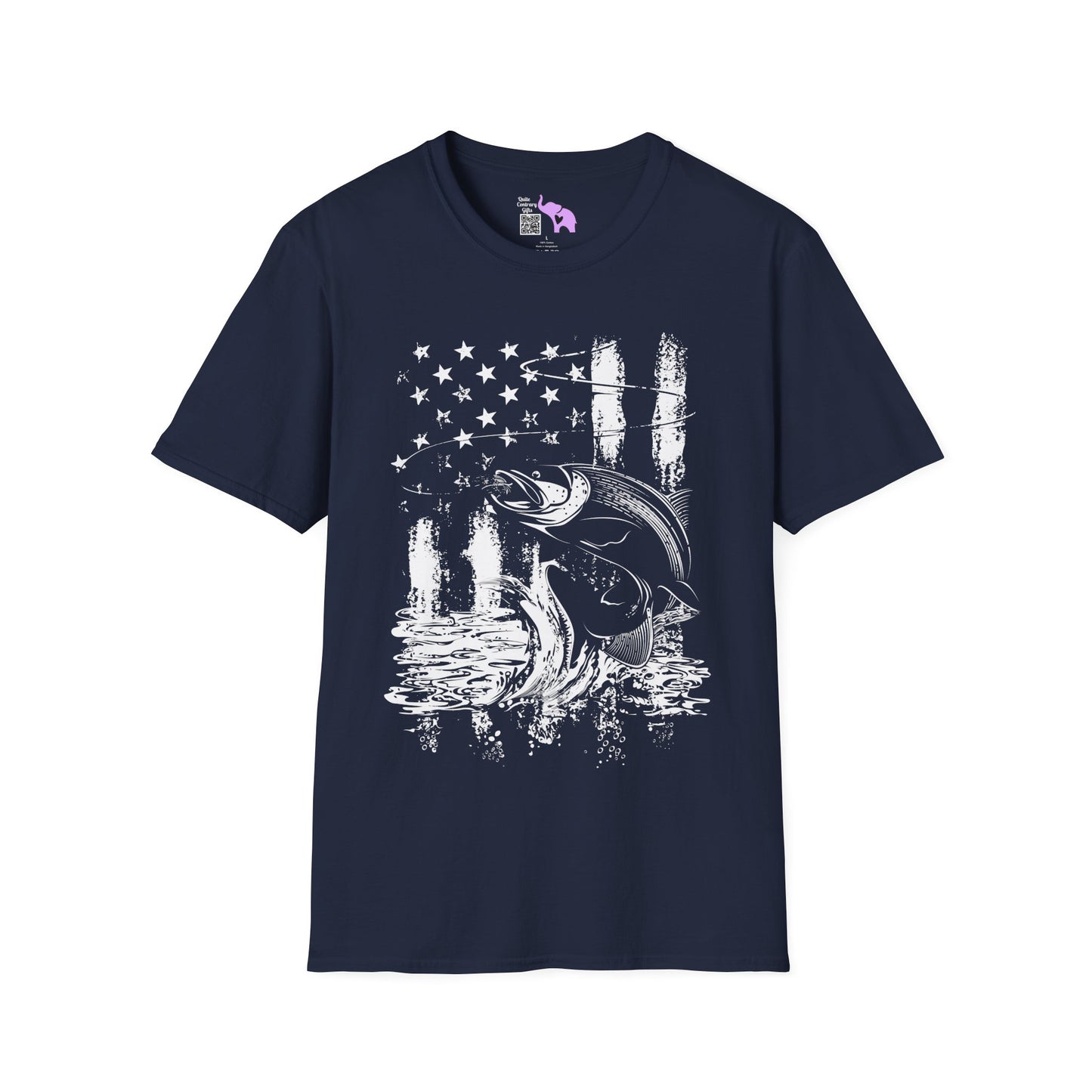 Fishin' & Freedom Adult Tshirt