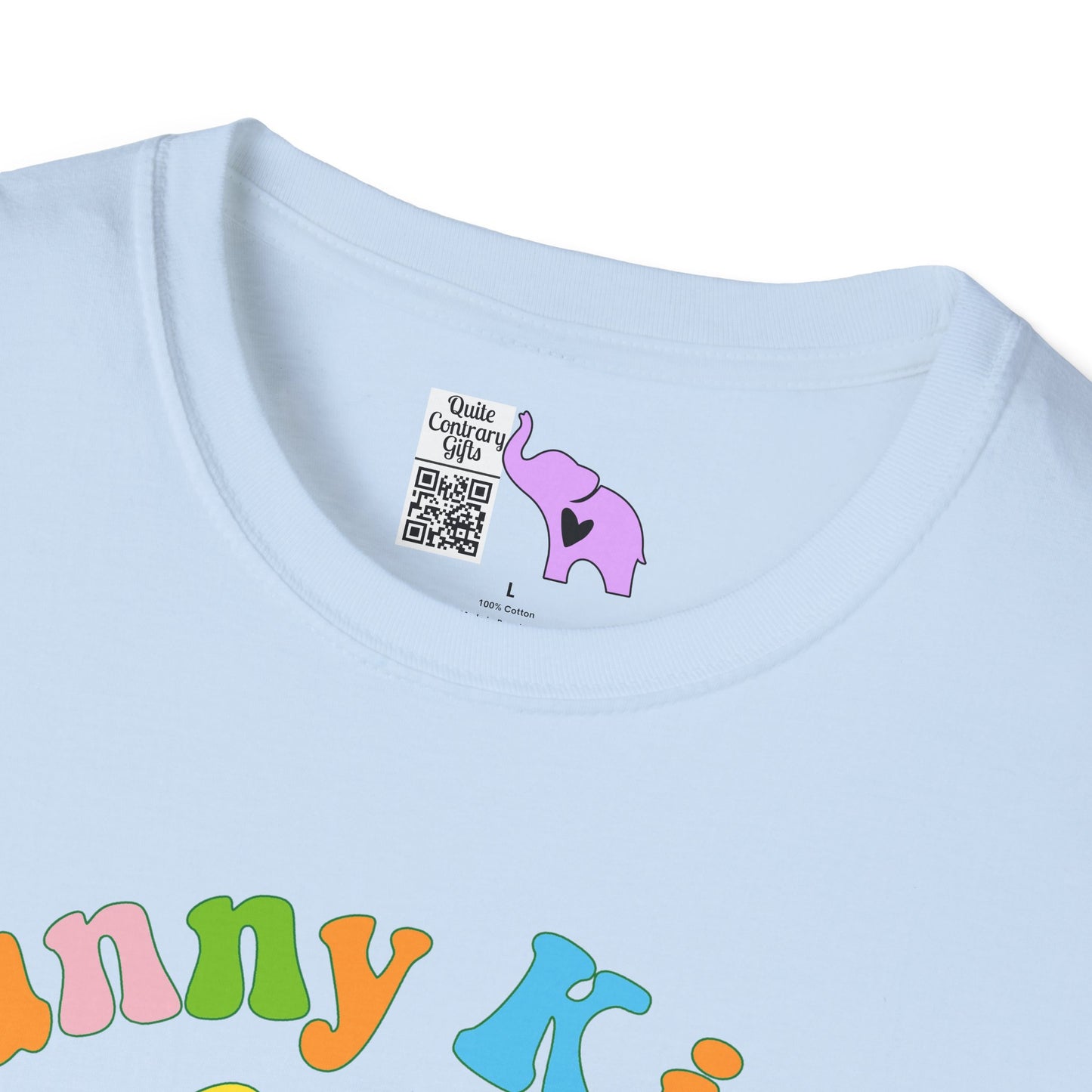 Bunny Kisses Easter Wishes Adult T-shirt