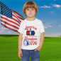 America Powered By Freedom Since 1776 Heavy Cotton™ Toddler T-shirt