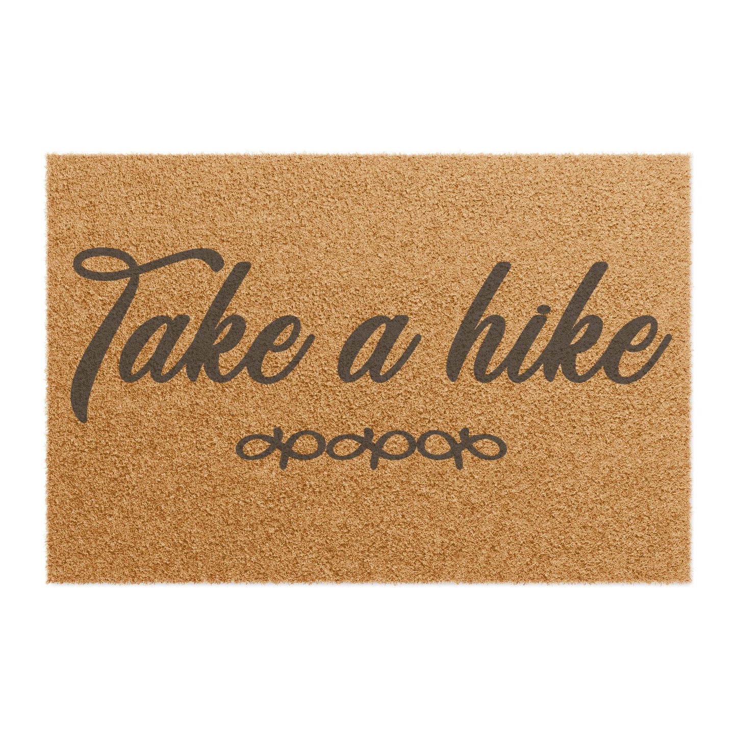 Take A Hike Coconut Fiber Doormat