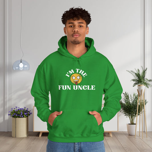 I'm The Fun Uncle Heavy Blend™ Hooded Sweatshirt