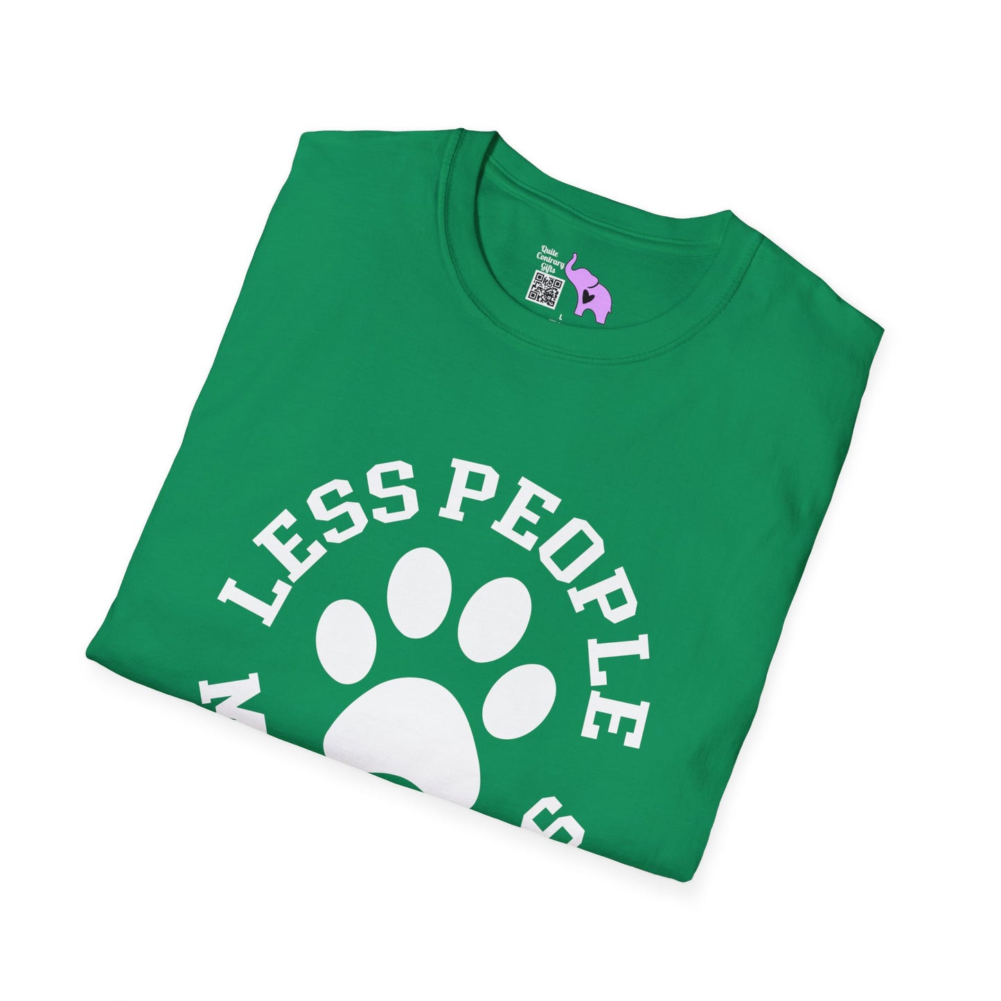 Less People More Dogs T-shirt