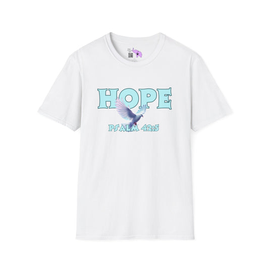 Hope Psalm 42:5 Adult T-shirt