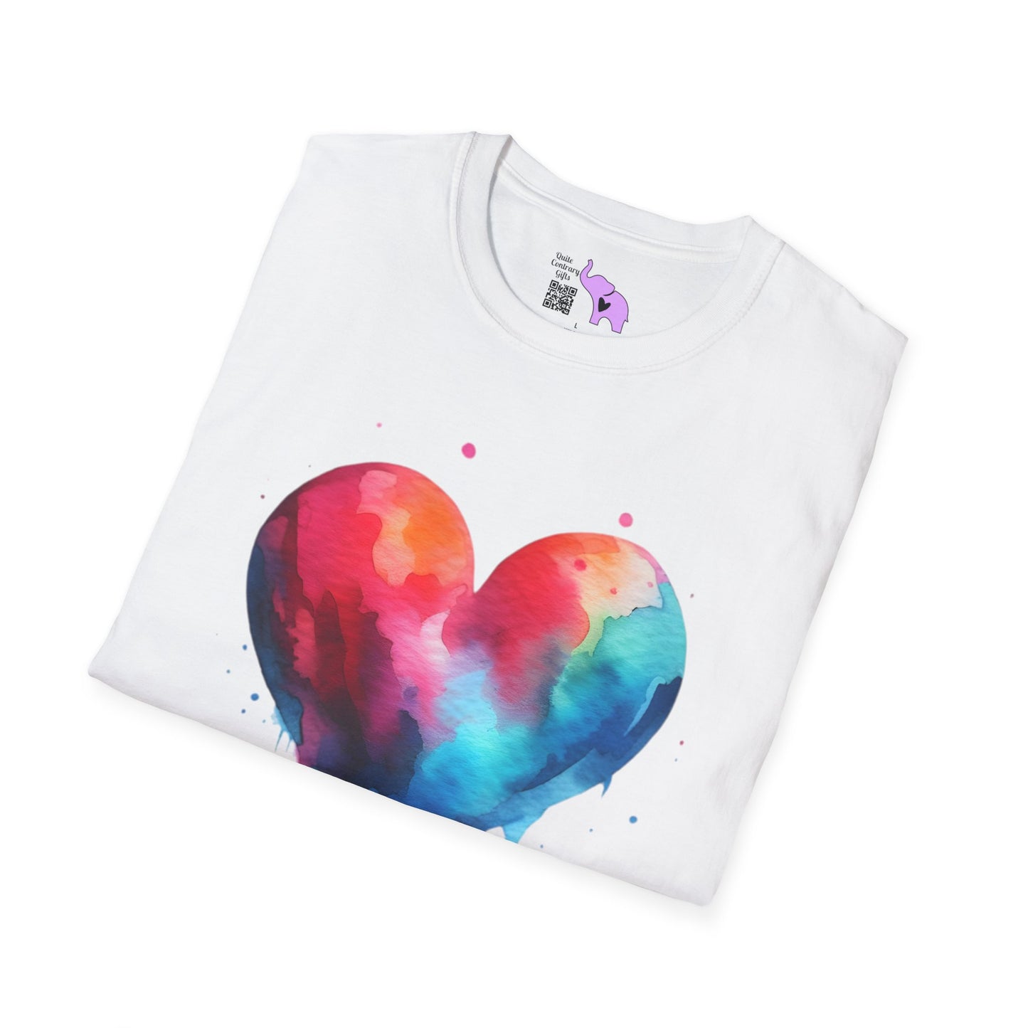 Heart Colorway Adult T-shirt