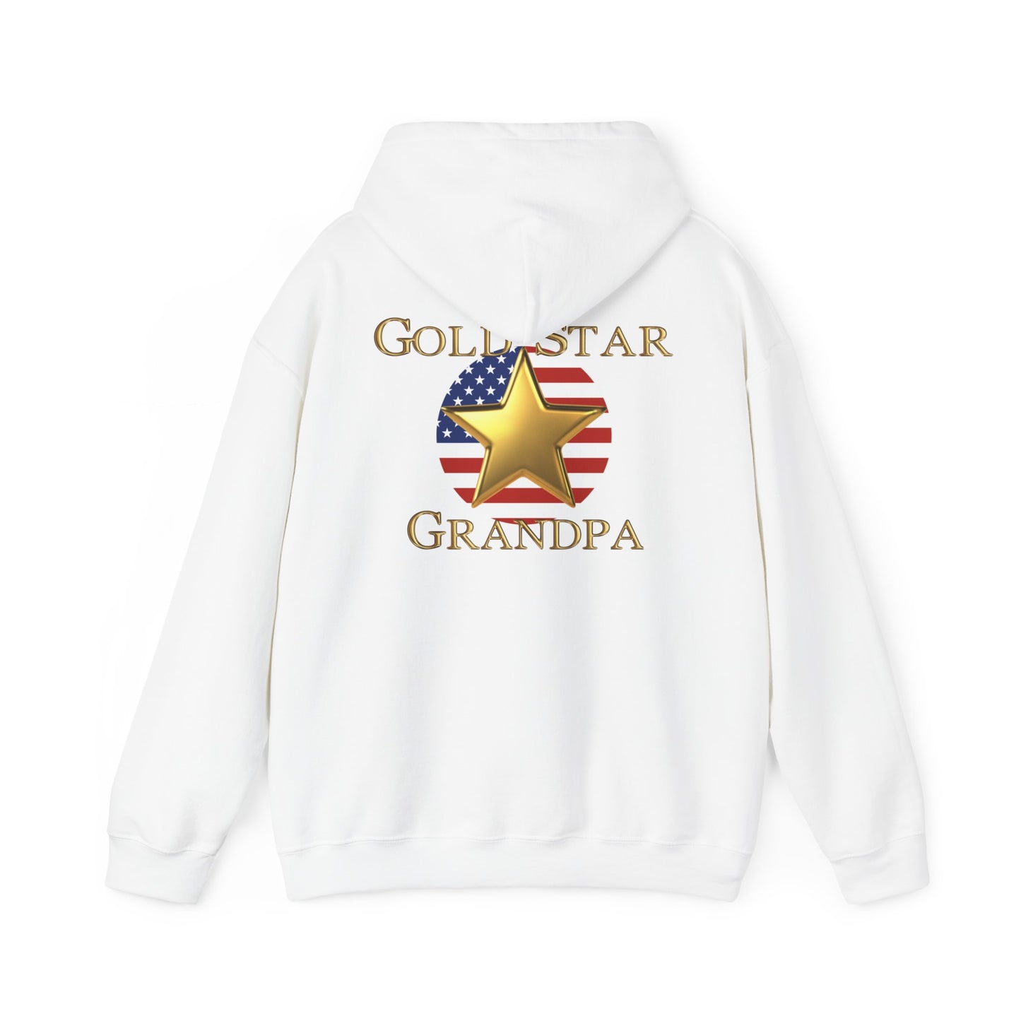 Gold Star Grandpa Heavy Blend™ Hooded Sweatshirt