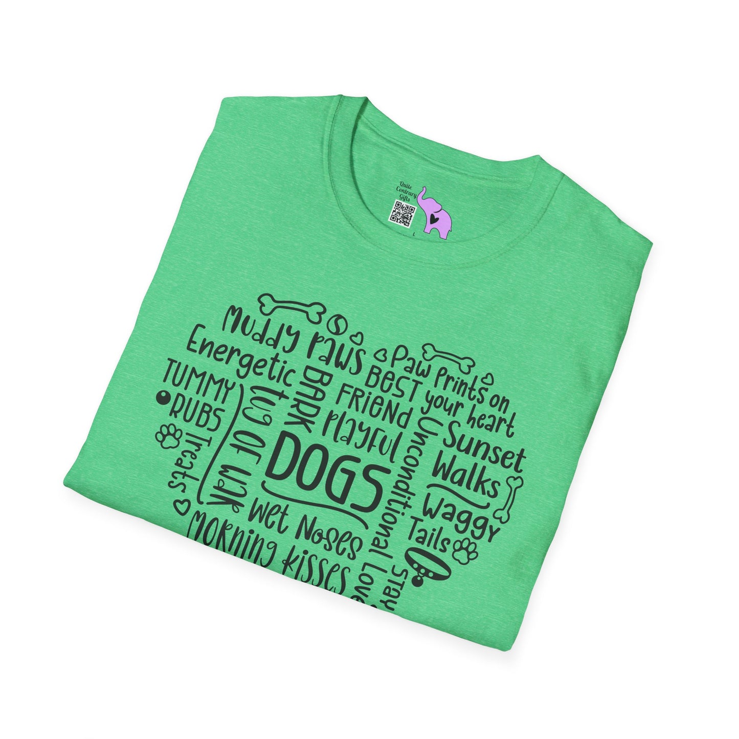 Dogs Heart Adult T-shirt