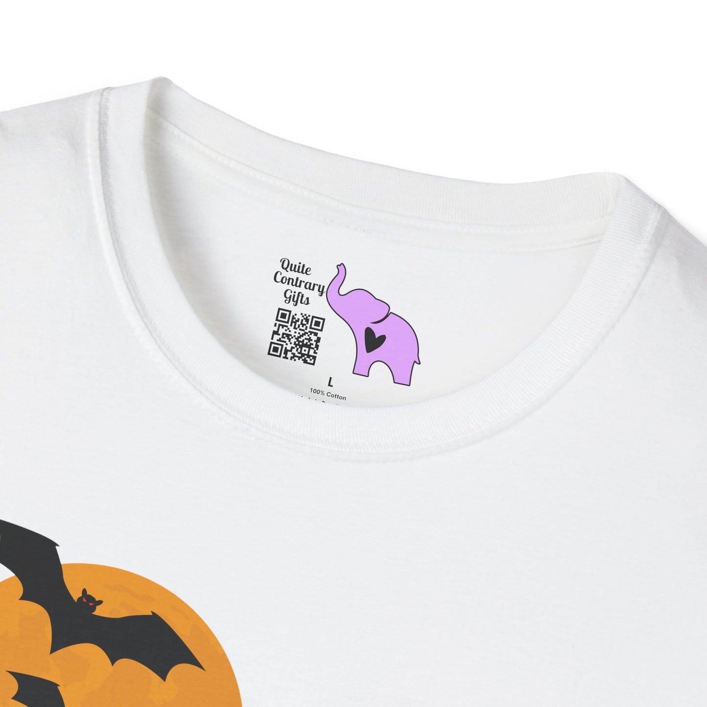 Spooky House & Graveyard Adult T-shirt