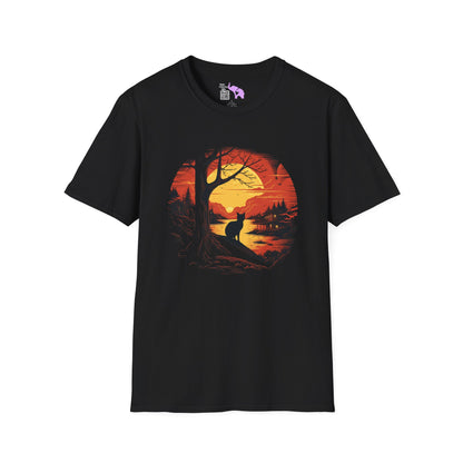 Creepy Black Cats 3 T-shirt