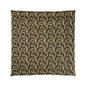 Black & Gold Luxe Swirl Comforter