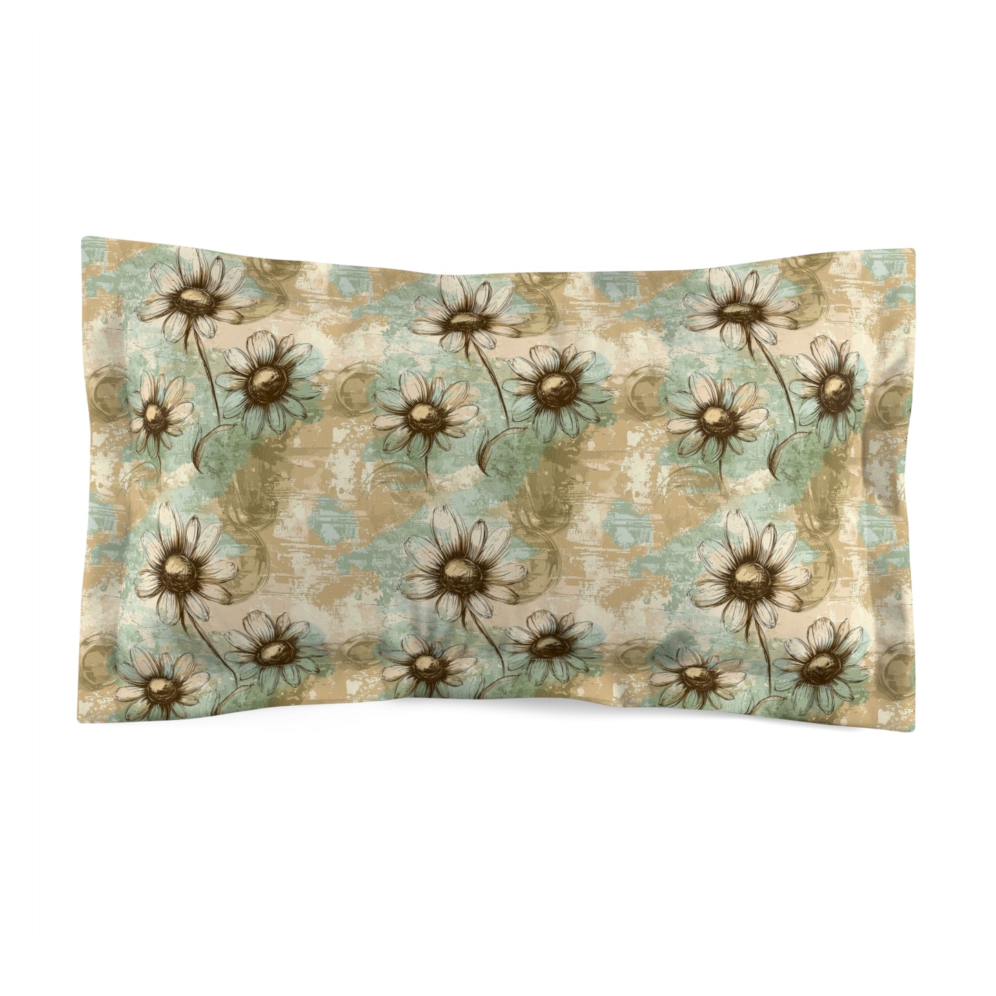 Worn Meadow Daisies Basic Bedding Set
