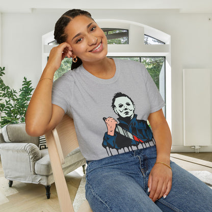 Michael Myers Knife Adult T-shirt