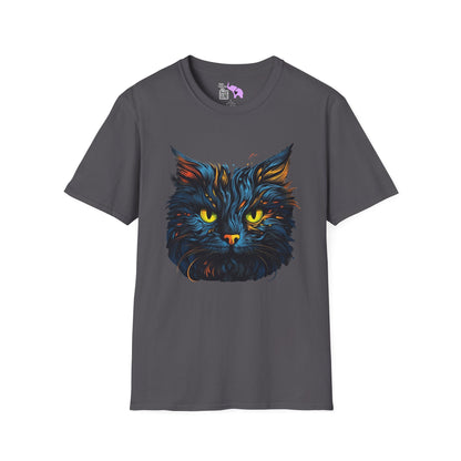 Creepy Black Cats 15 Adult T-shirt
