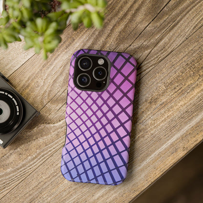 Midnight Mist Mosaic MagSafe® Compatible Tough Case for iPhone