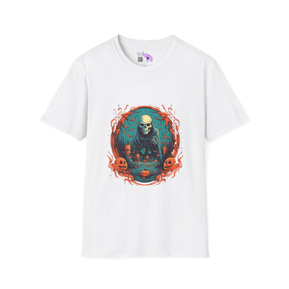 Creepy Ghost 3 Adult T-shirt