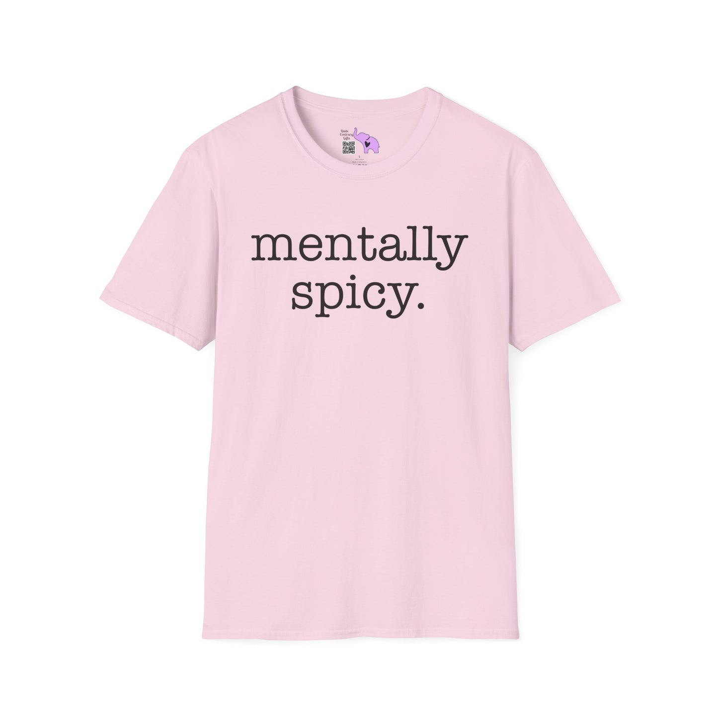 Mentally Spicy Adult T-shirt