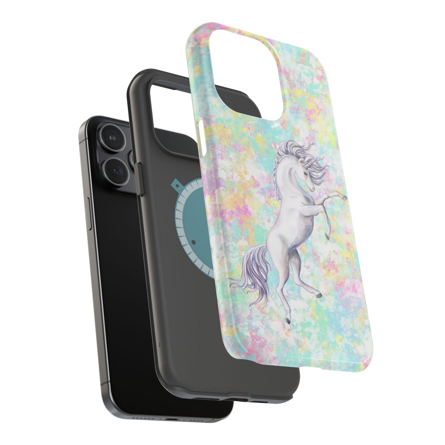 Pastel Pegasus MagSafe® Compatible Tough Case for iPhone