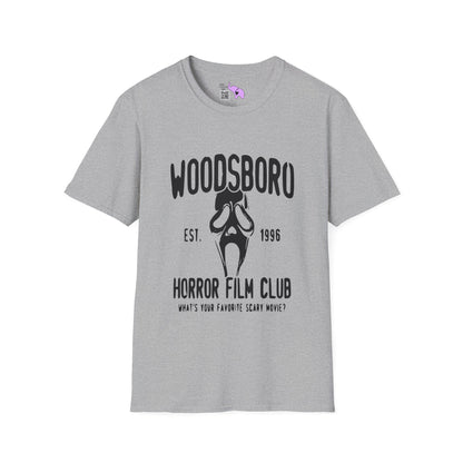 Woodsboro Horror Film Club Adult T-shirt