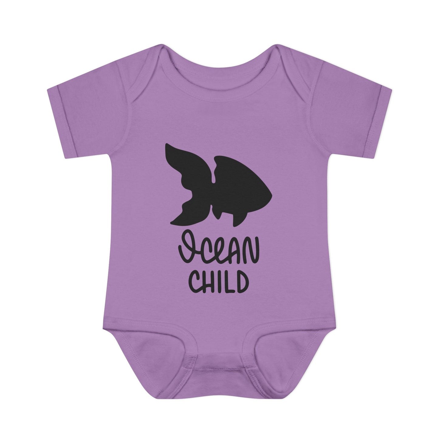 Ocean Child Infant Baby Rib Bodysuit