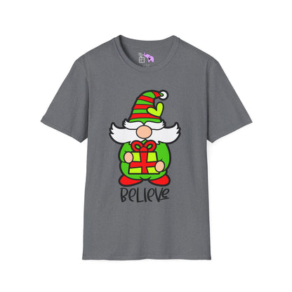 Believe Gnome Adult T-shirt