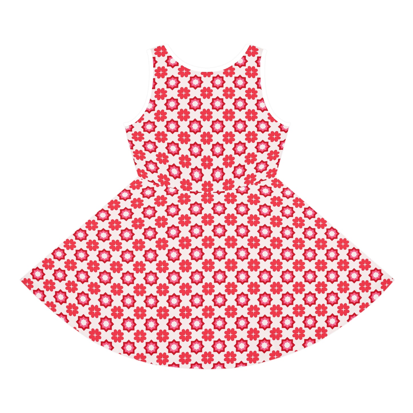 Scarlet Star Garden Girls' Sleeveless Sundress