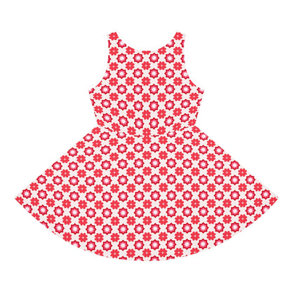 Scarlet Star Garden Girls' Sleeveless Sundress