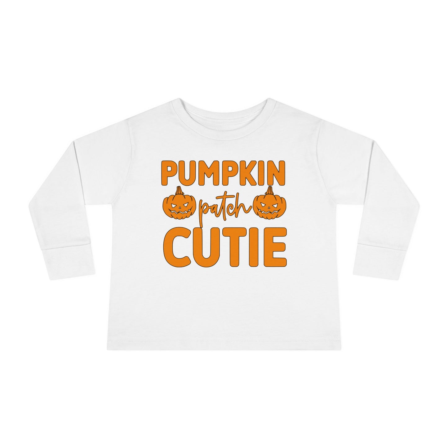 Pumpkin Patch Cutie Toddler Long Sleeve Tee