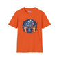Halloween Stitch w/Ghosts and Witch Adult T-shirt