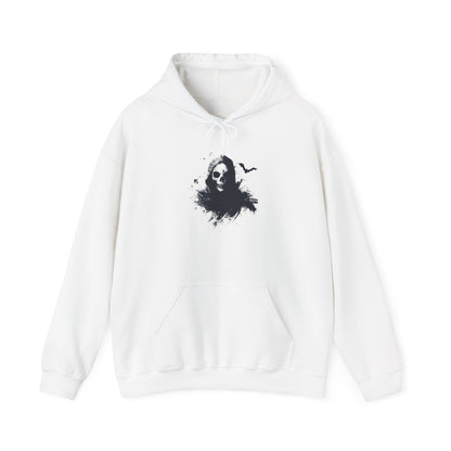Creepy Death Skull Heavy Blend™ Hooded Sweatshirt