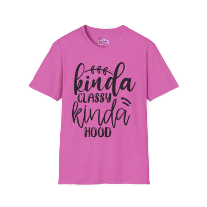 Kinda Classy Kinda Hood Adult T-shirt