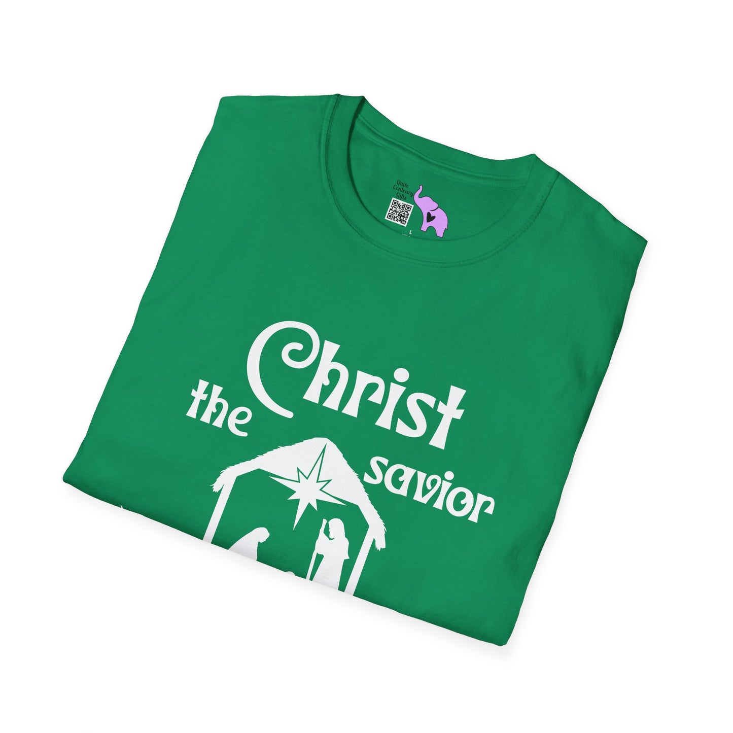 Christ The Savior is Born Adult T-shirt
