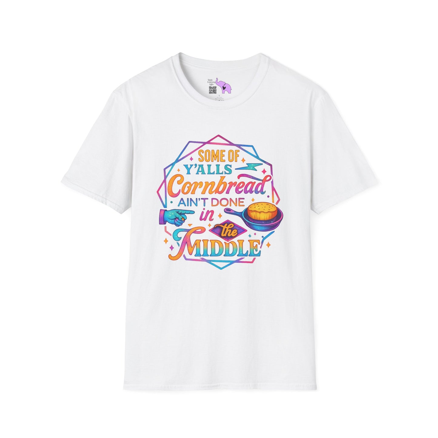 Some of Y'all's Cornbread Aint Done In The Middle Adult T-shirt