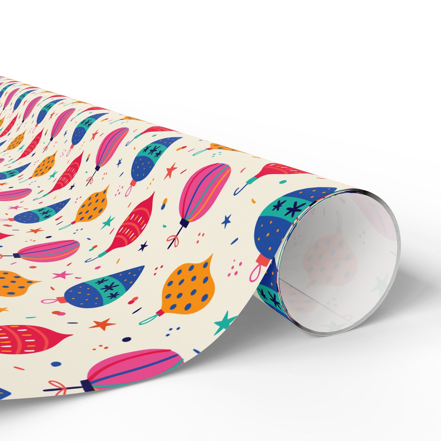 Ornament Parade Wrapping Paper