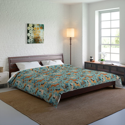 Dapper Doggies Comforter