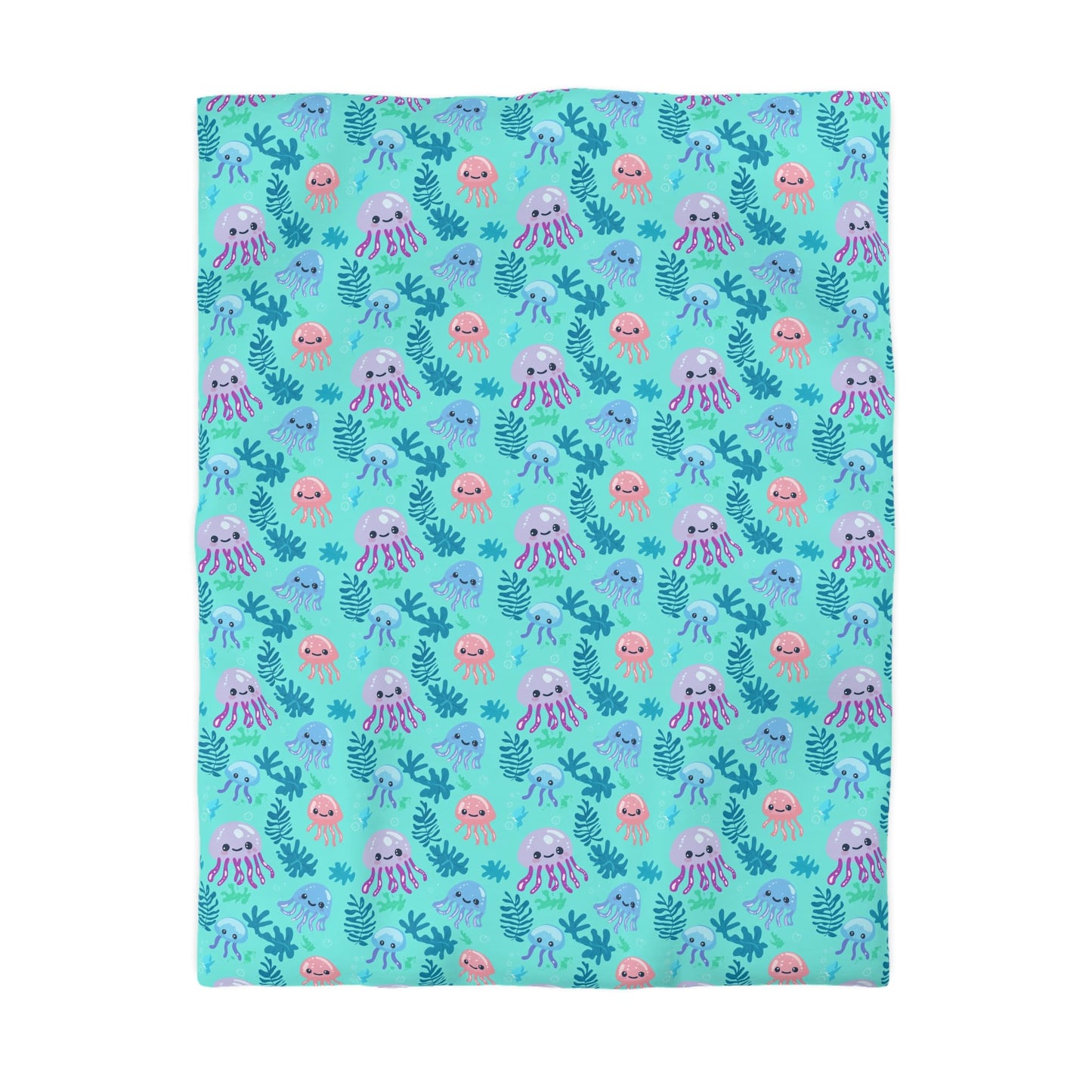 Jellyfish Daydreams Microfiber Duvet Cover
