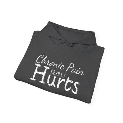 Chronic Pain Really Hurts Heavy Blend™ Hooded Sweatshirt