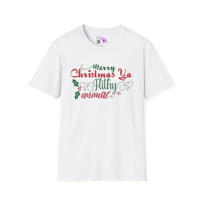 Merry Christmas Ya Filthy Animal T-shirt