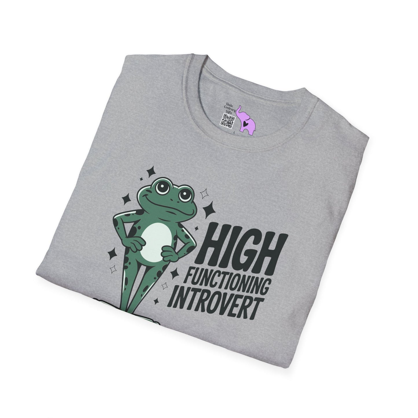 High Functioning Introvert Adult T-shirt