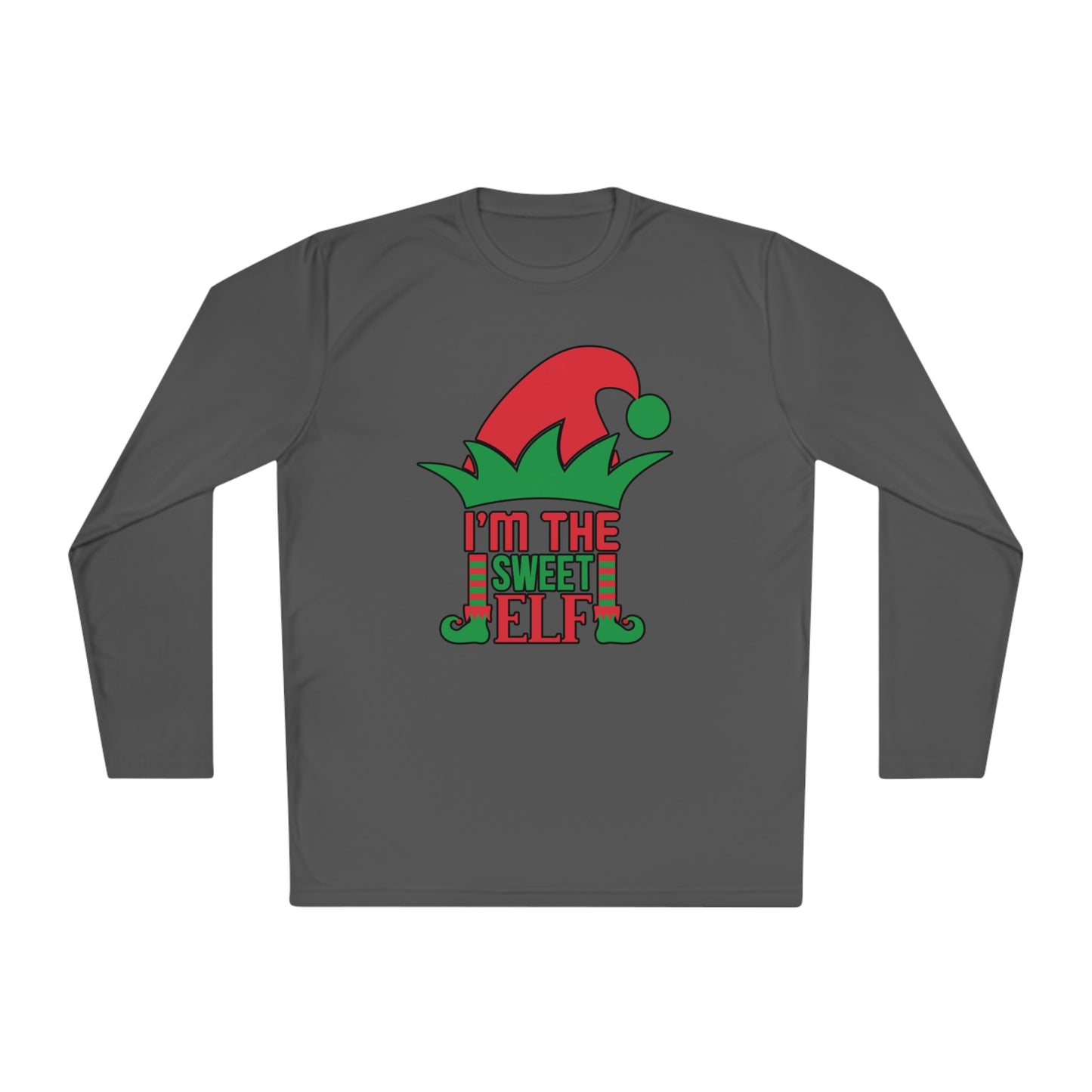 I'm The Sweet Elf Adult Long Sleeve Tee