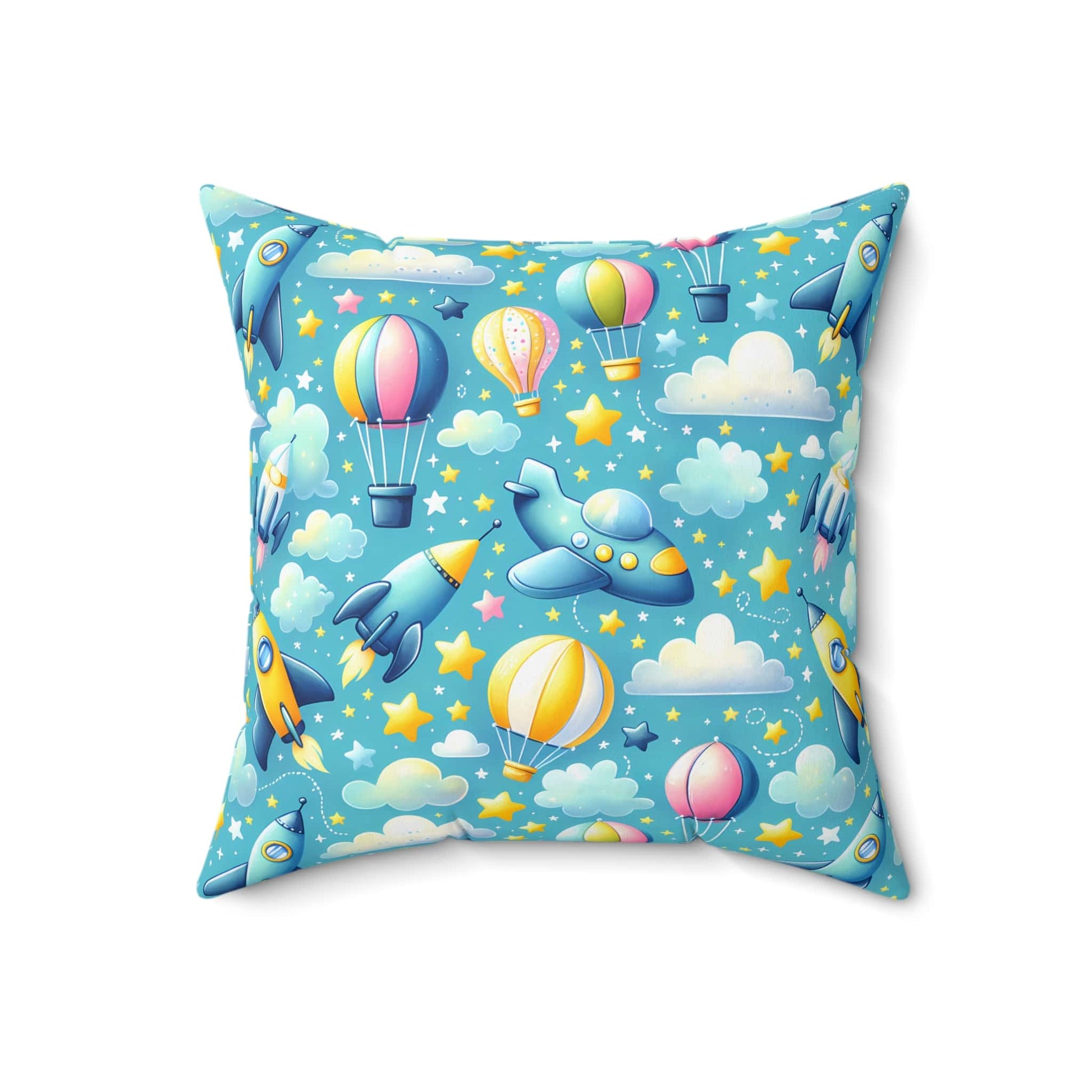 Up, Up & Away Throw Pillow